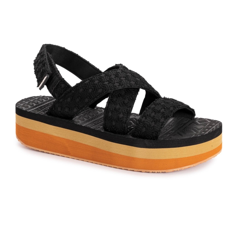 MUK LUKS Women's Lofty Goals Sandal size 11